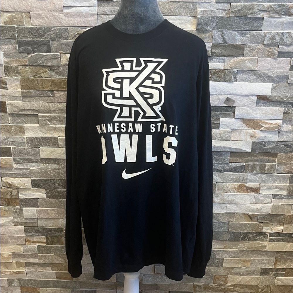 Nike Black Kennesaw State Owls Long Sleeve Shirt